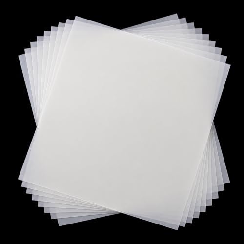 Blank Mylar Stencil Sheets, 10 Pack, 12 x 12 Inch, 7 Mil PET Plastic