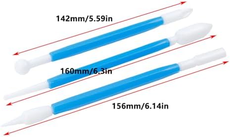 Antrader Fondant Cake Decorating Kit for Beginners Cake Sculpting | Sculpting Tools Kit for Cookie Cake Decorating