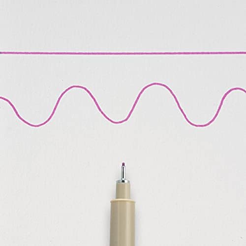 SAKURA PIGMA MICRON 05 FINELINER PEN, 0.45MM LINE WIDTH, PACK OF 2 (Rose)