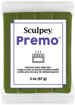 Polyform Premo Sculpey Polymer Clay 2 Ounces-Spanish Olive