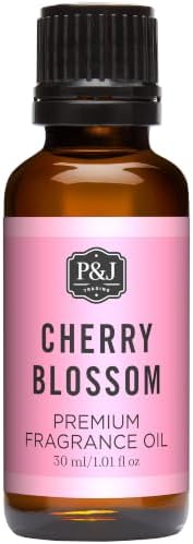 P&J Trading - Cherry Blossom Scented Oil 30ml - Fragrance Oil for Candle Making, Soap Making, Diffuser Oil