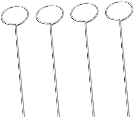 4 Pcs Sewing Loop Turner Hook, Needle Hook with Latch, Tongue Crochet Tool