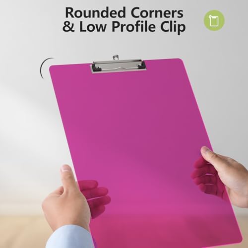 Extra Large Clipboard, 11 x 17 Red Plastic Drawing Board
