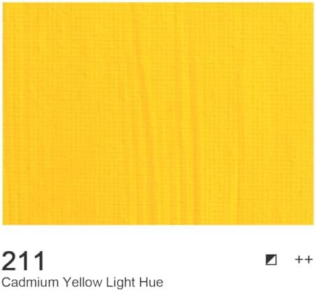 AUREUO Cadmium Yellow Light Hue Acrylic Paint, 4 Fl Oz / 120ml Single Tube, Rich Pigment Art Craft Paints for Canvas, Rocks, Wood, Ceramic, Fabric - Art Supplies for Beginners, Professionals, Artists