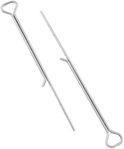 Candel Wick Holder ZZLZX 20PCS 4.3 Inch Wick Holders for Candle Making, Metal Wick Centering Tool, Candle Wick Clip