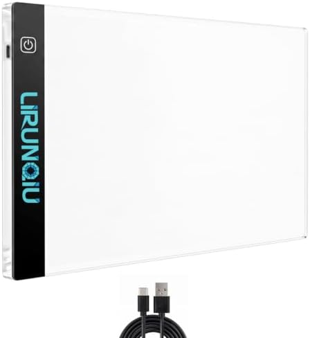 LIRUNQIU A4 Diamond Painting Light Pad, USB
