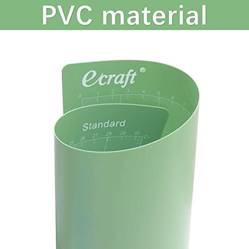Ecraft 8-Pack 12x12 Cutting Mats, Standard/Strong/Light/Fabric Adhesive, Compatible with Cricut Maker 3/Explore 3/Air 2/One, Multi Adhesive Sticky Craft Mats Accessories