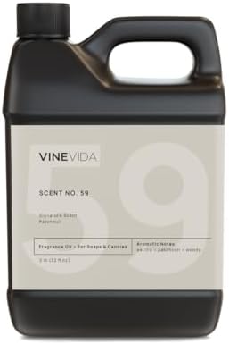 VINEVIDA [32oz] Patchouli Fragrance Oil for Candle Making and Soap Making - Premium Candle Scents for Soy Candles