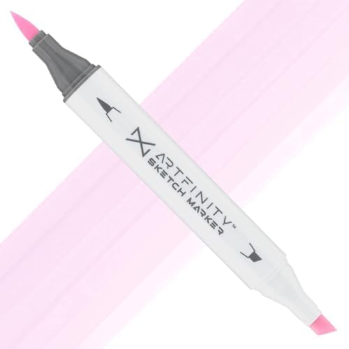 Artfinity Sketch Markers - Water Lily RV3-0, Vibrant, Professional, Dye-Based Alcohol Markers for Artists, Drawing, Travel, & More