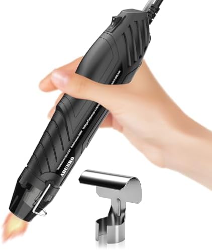 Mini Heat Gun, Dual Temp Hot Air Gun with 6.6 ft Cord and Reflector Nozzle