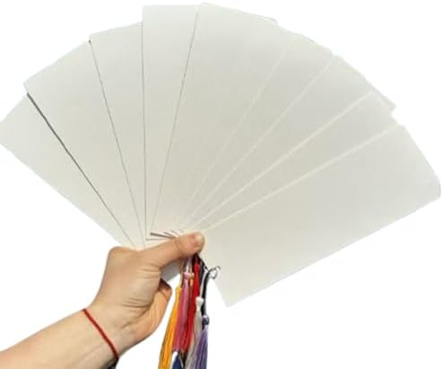 Blank Wooden Gift Tags Labels 10pcs Blank Wood Ornaments, 4.7X1.26in Used for Painting and Decoration DIY Technology, Hanging skrnrhrery