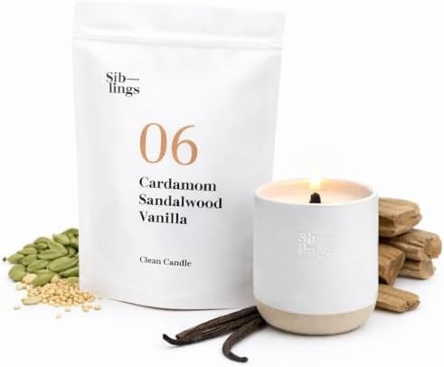 Siblings Ritual Set Refill Kit No. 06, Cardamom Sandalwood Vanilla
