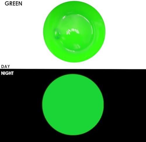 Artecho Fluorescent Green Acrylic Paint 120ml /4.05oz Tube | Semi Glossy Finish, High Pigment Rich Color Craft Paint for Canvas, Fabric, Non-Toxic