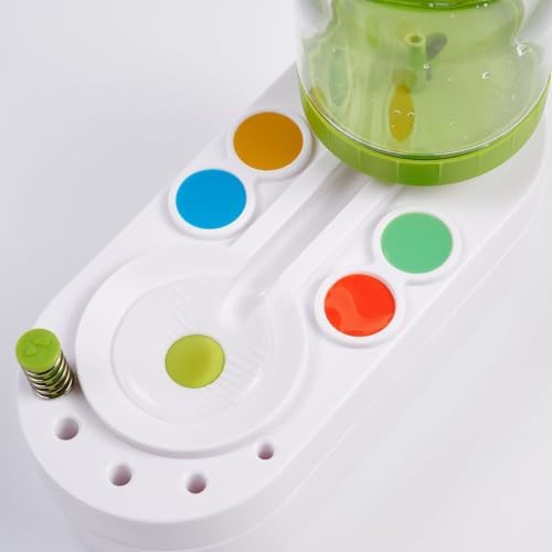 Upgraded Paint Brush Cleaner Brush Rinser Water Circulation(Pre Assembled), Watercolor/Oil and Water-Based Paint Brush Cleaner Tool, Gift for Adults Artist Beginners