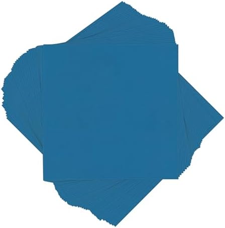 Blue 15x19 Uncut Premium Mat Board - No Opening - 50 Mats