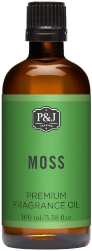 P&J Trading - Moss Scented Oil 100ml - Fragrance Oil for Candle Making, Soap Making, Diffuser Oils