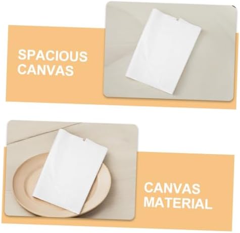 2pcs Large Blank Painting Canvas for Acrylic Watercolor Art Projects Portable DIY Graffiti Drawing Cloth Pure White Base for Artists for Indoor Outdoor Use