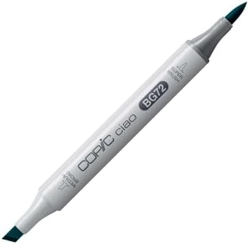 Copic Markers BG72 Ciao with Replaceable Nib, Ice Ocean