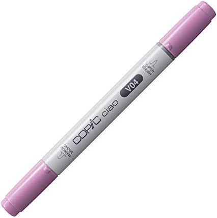 Copic Markers V04 Ciao with Replaceable Nib, Lilac