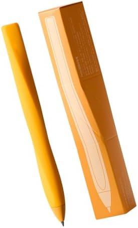 Inks Twist Action Gel Pen with Silicone Grip for Daily, Yellow