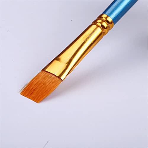 Multifunctional Watercolor Pen Nylon Painting Brushes Wooden Blue 1 Set Deft