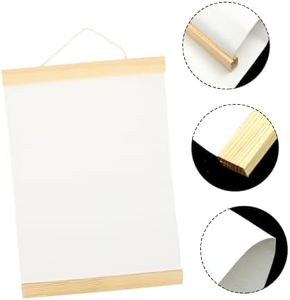 NUOBESTY Blank Canvas for Painting Cotton Oil Painting Canvas for Acrylics Watercolors and DIY Crafts for Artists and Boys and Girls Creative Projects