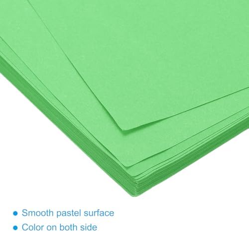 MECCANIXITY 50 Sheet Origami Paper Double Sided Cream Dark Green 11.7 x 8.3 Inch Square Sheet for Art Craft Project, Beginners, Gifts Decor
