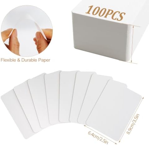 Moriquill 100 Watercolor ATC Cards, 300gsm Cold Press with Cotton Fibers