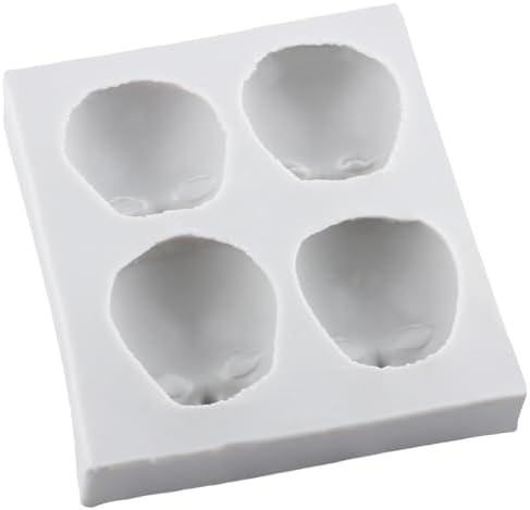 Baby Face Polymer Clay Mold Human Face Silicone Molds Set of 4