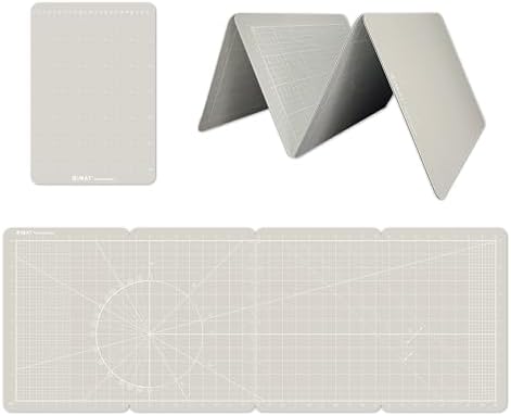 iMAT Flip Cutting Mat M Type Foldable Double-Sided Origami White