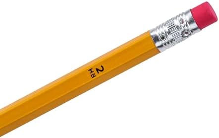Bostitch Premium #2 Pencils, Premium Wood, Unsharpened, HB Graphite, 10-Pack