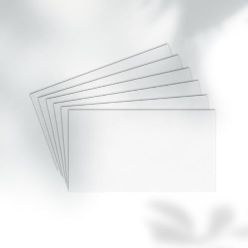 100 Sheets 5 x 7” White Cardstock Heavy Weight 130lb/350gsm Premium Paper