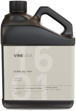 VINEVIDA [128oz] Scent No.1601 Fragrance Oil for Candle and Soap Making - Natural Candle Scents Made in USA