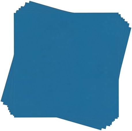 Blue 15x19 Uncut Premium Mat Board - No Opening - 10 Mats