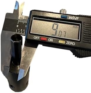 Made in USA - 3/8" Drive Flat Round Chuck - Annular Cutter Bit Adapter Tool with 3/4" Female Shank fits Weldon - for Drill Press & Milling Machines