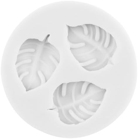 Feather Polymer Clay Mold Peacock Feather Silicone Molds Set of 4