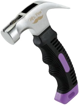 Mr. Pen- Claw Hammer, 8oz, Purple, Magnetic