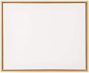 Pixy Canvas 11x14 inch Floater Frame for Canvas Paintings, Wood Panels, Canvas Panels & Stretched Canvas Boards. Floating Frame fits 5/8", 3/4" & max 7/8" Deep Artwork (Light Maple, 11 x 14 inch)