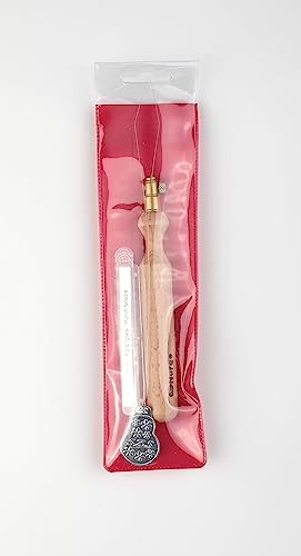 Nurge Premium Quality Punch Needle Kit, 1.2 mm - 1.6 mm - 2.2 mm Metal Tubes and Wooden Handle Punch Needle Kits for Adult Beginner, Embroidery Weaving Tools for Thread