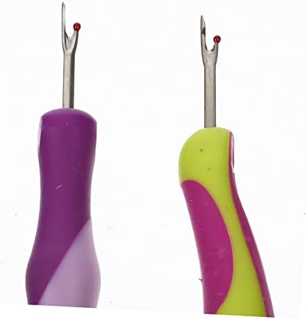 2pcs Ergonomic Seam Kit Remover and Thread Cutter for Easy Sewing and Crafting Comfortable Grip for Tailoring and Embroidery Projects