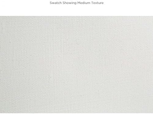 Creative Mark The Edge Deluxe Cotton 1-1/2" Deep Stretched Canvas for Painting, 12x12 Pack of 3, 14oz. Primed Weight, Universal Archival Priming, Medium Tooth, Hand-Stretched Canvas for Painters