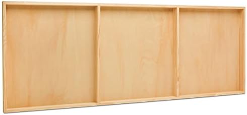 Woodpeckers Large Wood Canvas Boards for Painting 18 x 48 x 1-1/2-inch, Blank Sign for Wall Art Sets