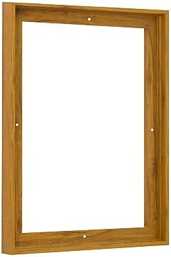 Pixy Canvas Floater Frame 30x36 for 3/4 (0.75) inch Deep Canvas Paintings/Canvas Prints/Wood Canvas Panels/Wall Art/Wall Decor/Home Decor/Artwork (Natural Oak, 30 x 36 inch, Portrait)