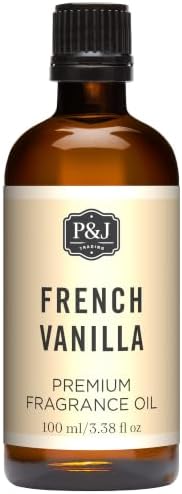 P&J Trading Fragrance Oil | French Vanilla Oil 100ml - Candle Scents for Candle Making, Freshie Scents, Soap Making Supplies, Diffuser Oil Scents