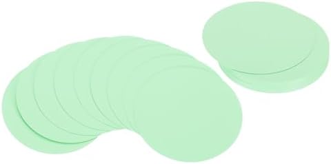 PATIKIL 6inch Circle Card Stock, 36Pcs Round Shape Cutouts Paper Thick Cardstock Coaster for DIY Craft Projects Classroom Bulletin Board Decor, Light Green