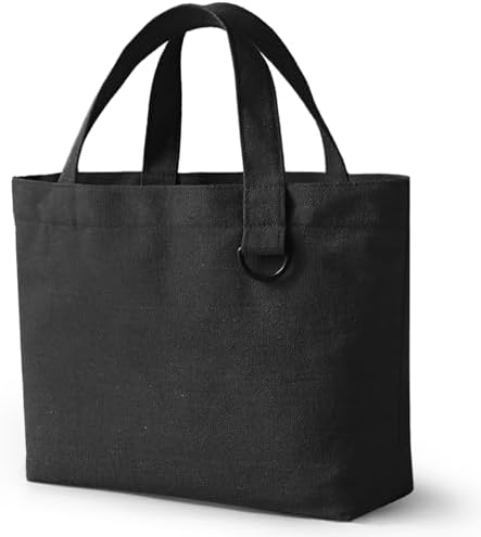 1 | 12 | 24 Pack Small Canvas Tote Bags, Mini Tote Bags Bulk for Women, DIY Blank Reusable Cute Sublimation Tote Bag