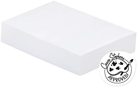 UCreate Mixed Media Art Paper, Wet or Dry Media, White
