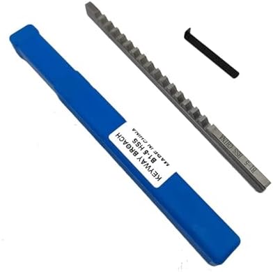 5mm B1 Push-Type Keyway Broach Metric Sized With Shim High Speed Steel Cutting Tool For CNC Machine