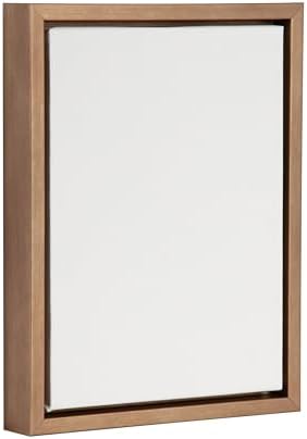 Kate and Laurel Sylvie Blank Framed Canvas Wall Art; 10x13 Gold; Modern Empty Canvas for Paint-Your-Own Art; Ready to Paint Premium Canvas Already Framed