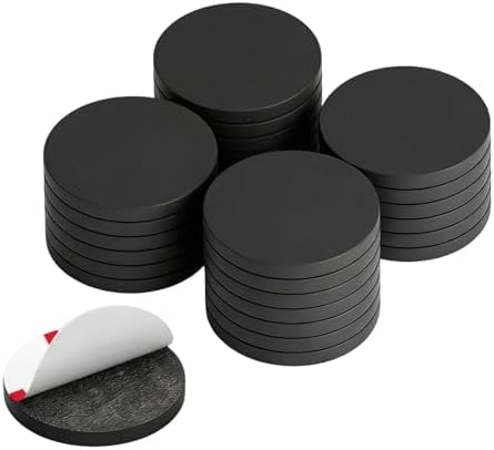 Towjug Adhesive Magnets for Crafts 1.2x0.08, 30 Peel & Stick Magnetic Dots